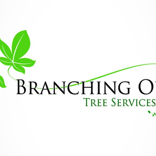 Create the next logo for Branching Out Tree Services ltd. Ontwerp door subarnaman