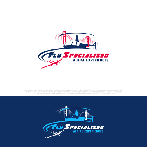 Helicopter | Aviation Company logo for flight experiences Design by Walco