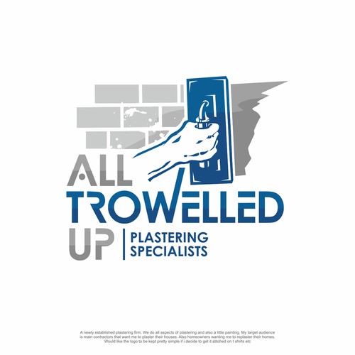 Design a quirky logo for new plastering company Design by winky_othniel