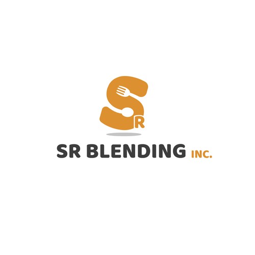 Logo for SR Blending Inc. Design by Gary T.