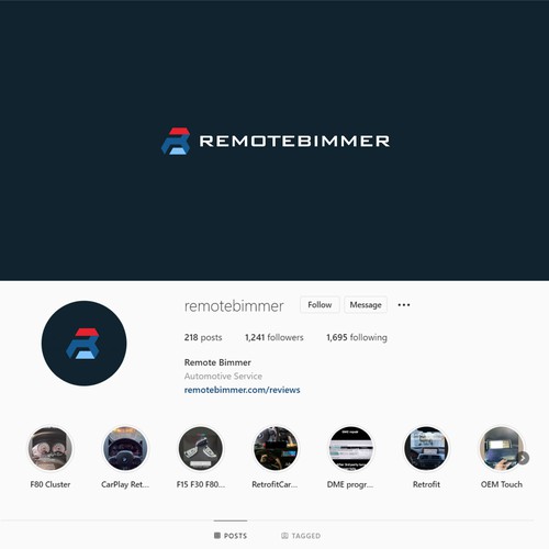 Design logo for a BMW car programming company. Design by Gacorrr