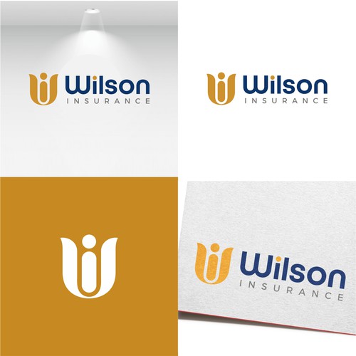 Modernize existing logo to help an insurance agency step up its game! Design by Unique V Designs