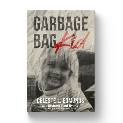 Design di Garbage Bag Girl di aksaramantra