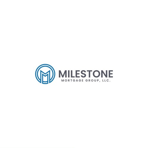 Milestone Mortgage Logo Design by akasicoy