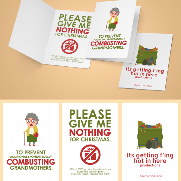 Greeting Card Deisgn: Empower people to make enviornmental choices