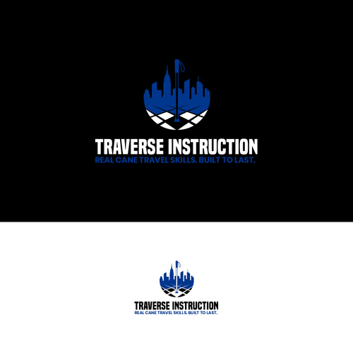 "Cane Travel Instruction Private Practice in NYC" winning Logo & social media pack