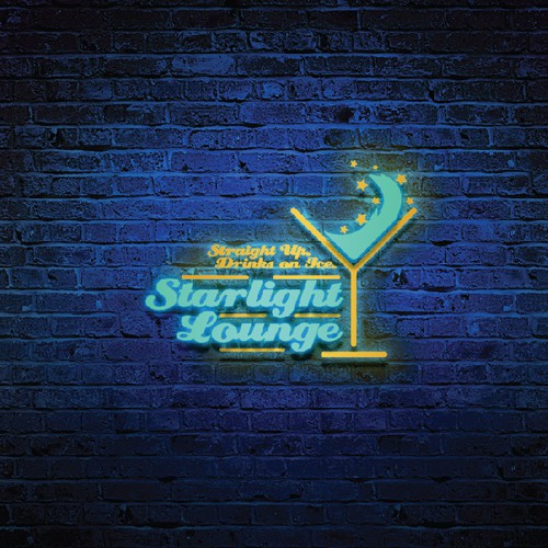 Classic New Orleans, French Quarter Cocktail bar needs logo that can be made into a neon sign Design by Roman Khoma