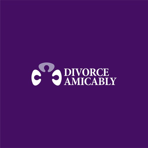 Logo for a new, healthy way for reasonable people to divorce Design by George d