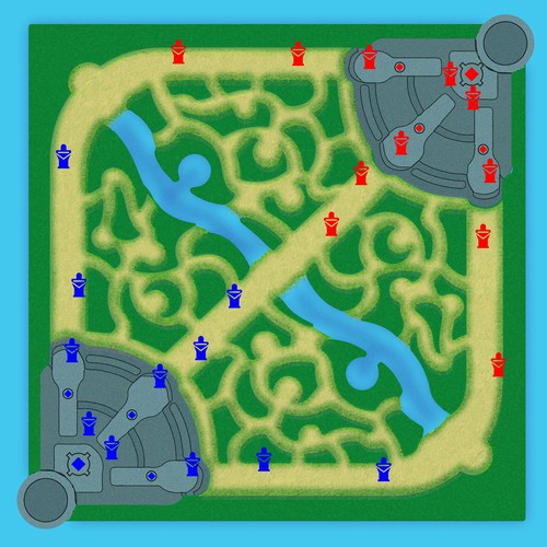 League of Legends - Minimap request (Gaming) Design by Vini Amorim 3D