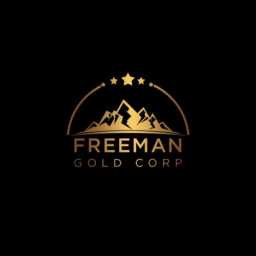 Gold Mining Company Logo Design by Umair Ansar