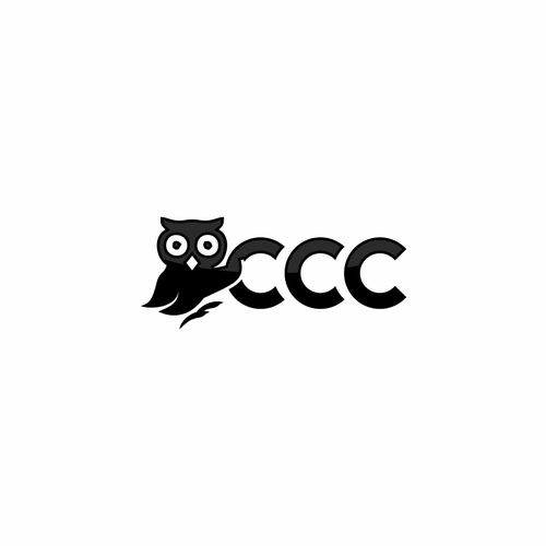 Business service logo with owl symbol Design by ."FlashSpeed".⚡