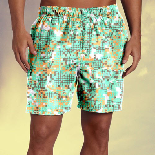 Men's Athletic Shorts Designs/Patterns Design by Gagilend