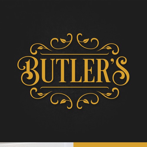 Butler's Restaurant Logo Design réalisé par Keyshod