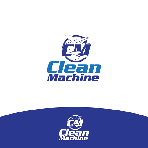 CleanMachine / Logo for Car and Plane Detailing Design by taradata