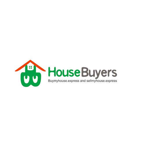 Create a logo for a home buying side that focuses on speed of sale ...