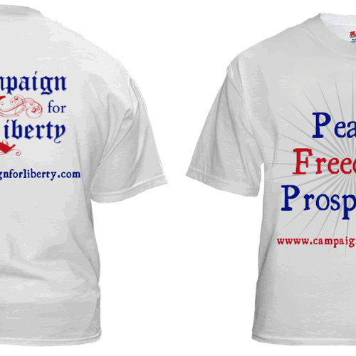 Campaign for Liberty Merchandise Design by mkeller