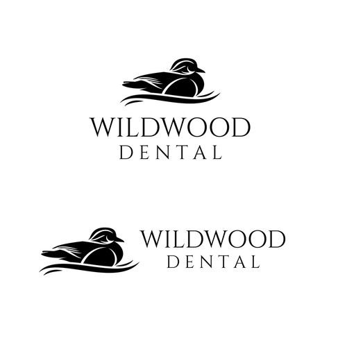 Design a wood duck logo for Wildwood Dental Design by Savanamm