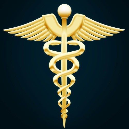 Caduceus Medical Symbol w 3D Appearance | Logo design contest