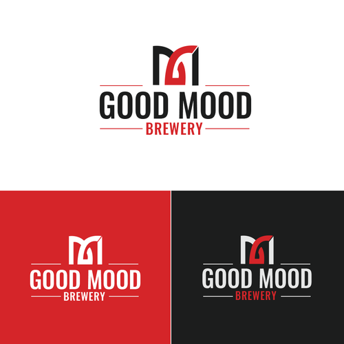 Good Mood Brewery - Craft Brewery Logo Design Design by Wizard Mayur