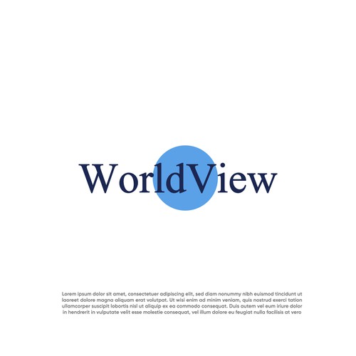 WorldView Magazine Logo Design by Rabeyi