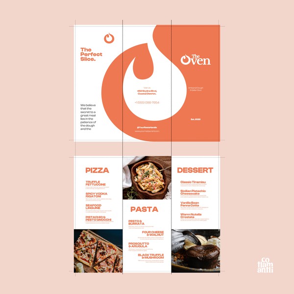 Design von cotlamantli mit dem Titel „Tri-fold Brochure“