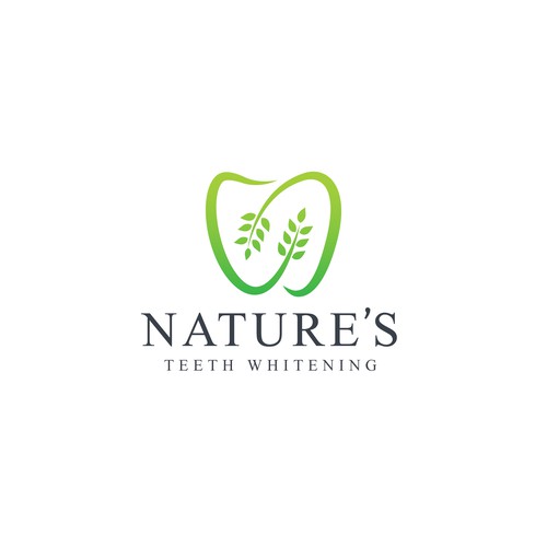 Nature's Teeth Whitening - Needs a Natural Company Logo Design by Creative Selection