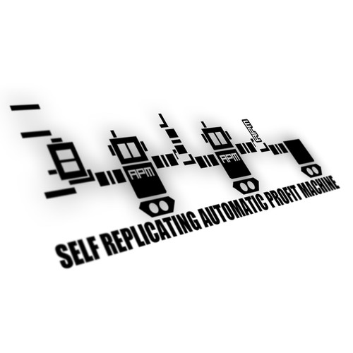 Robot building another Robot building another Robot Logo design contest