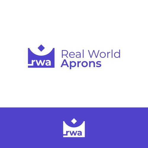 Real World Aprons Logo Design by shyt