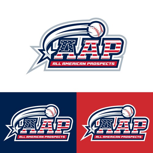 All American Prospects Baseball logo design! Design réalisé par Barokah Studio