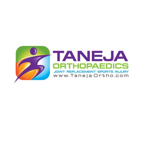 CREATIVE, IMAGINATIVE & STUNNING, LOGO WITH BOLD COLOURS FOR ORTHOPAEDIC SURGEON'S PRACTICE Design by A.Matar