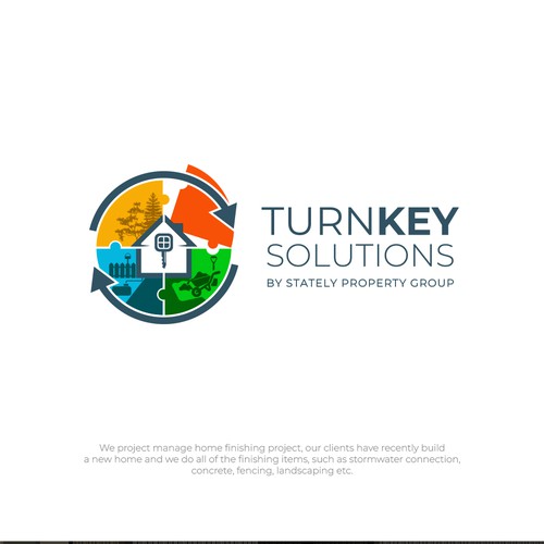 New logo for Turn Key Solutions Design by Sedow