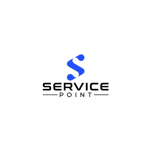 Service Point - Create New Logo and Brand Identity Design by Shanawas7
