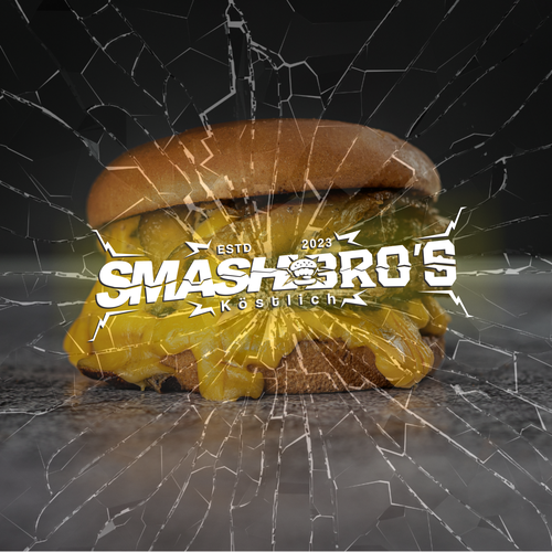 Wir möchten ein Logo mit Wiedererkennungswert für unser Burgerrestaurant Smash Bros Design by Arto!