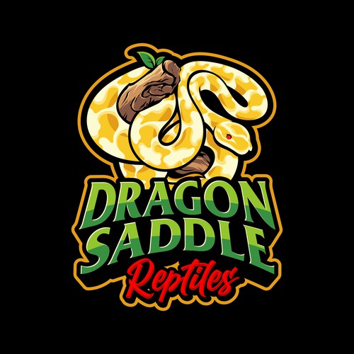 Create a vivid and colorful logo for a reptile breeder Design by Radioes.royale