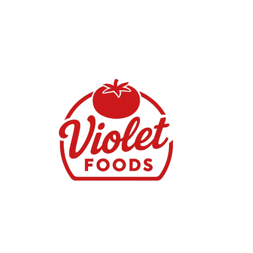 Violet Foods Logo Design by Ash_pleasantdesigns