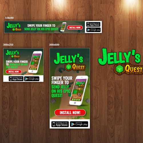 Design Online Ads To Drive App Installs For New Game Banner Ad Contest 99designs