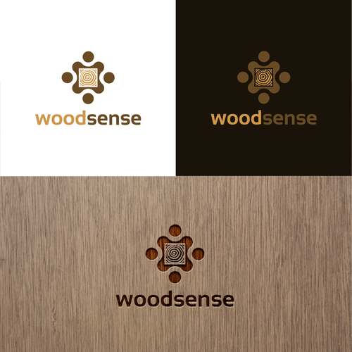 Sustainable tech logo needed for an IoT company working with wood construction Design by m a g y s