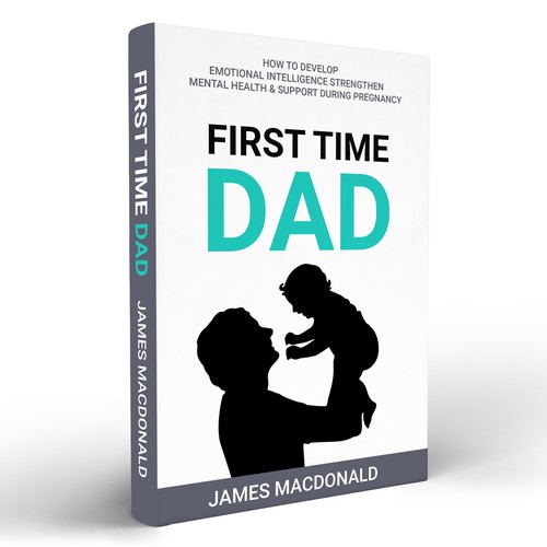 Book cover art appealing to First Time Dad & Expectant Mums Design réalisé par Masud007