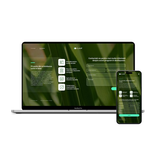 Earth in Focus: A Transformative  Web Experience Highlighting Waste, Pollution, and Sustainability Design by TLS_D™