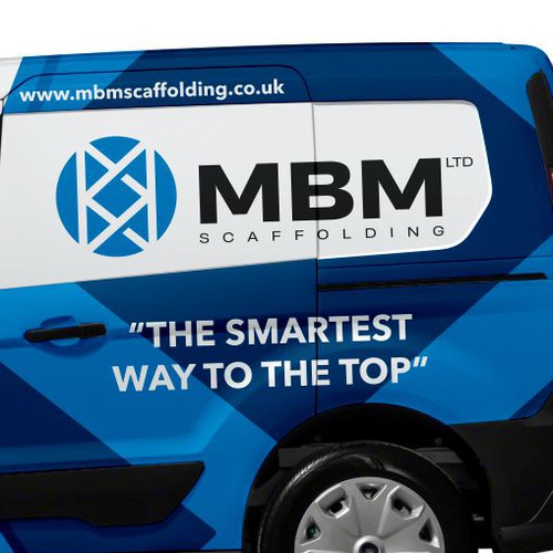 MBM Scaffolding - Van Design Design by SFZ_design