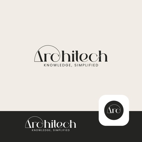 Brilliant logo required for knowledge oasis in an age of cognitive overload! Design by Anchasto