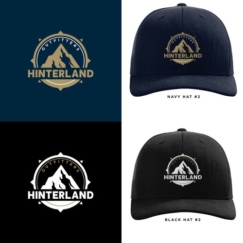 Design a branded baseball cap for an outdoor retailer. Design by metaXsu