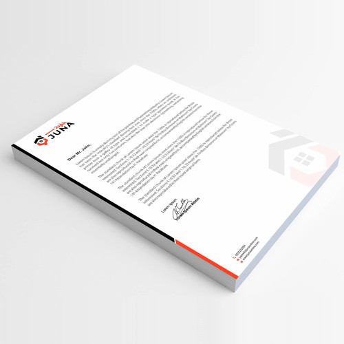 Papelería propuesta en el concurso por thinkweb art