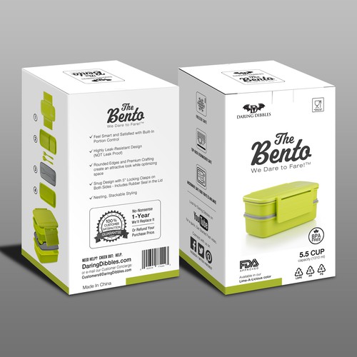 Killer Packaging Design Contest for Premium Bento Box Design by Fayee