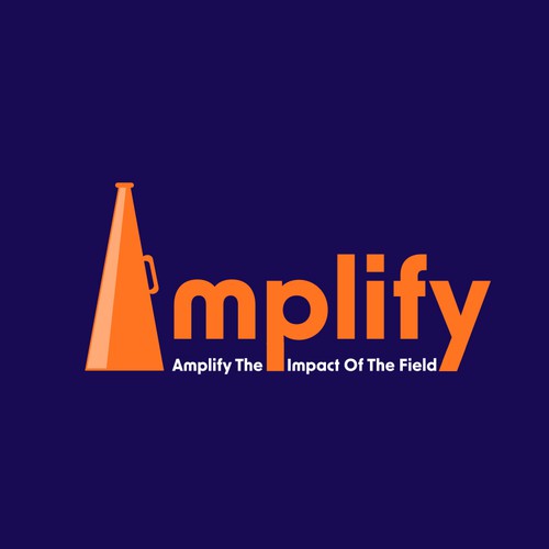 Amplify Logo Design by Radiant1976