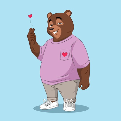 Yeah I know, another Bear design. But Let's make this one is special with Love. Design by Artist86