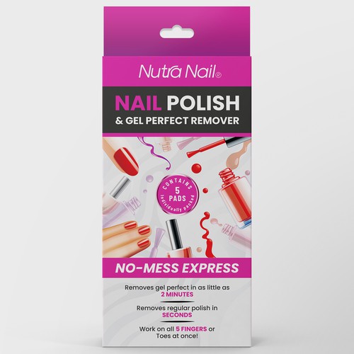 Nutra Nail Gel Remover Design by Cameleon77