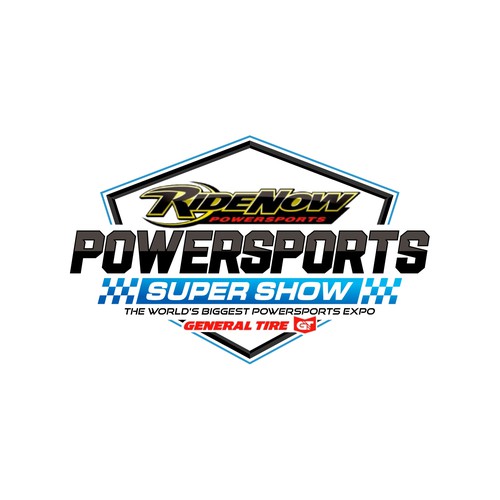 Powersports Super Show Logo Contest Design by Badasss