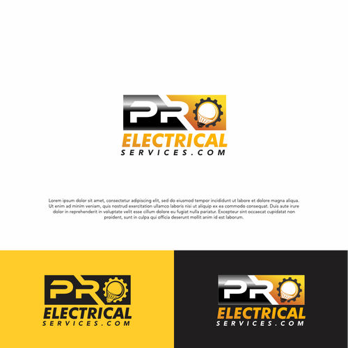 we need a powerful logo to attract customers whit electrical projects or needs Design by RikiArt