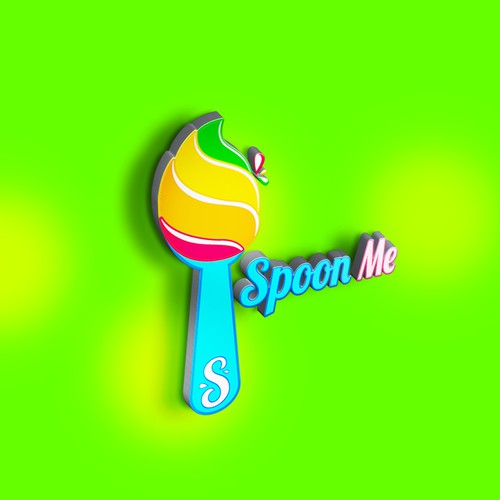 Create a trendy logo for a new Frozen yogurt shop! Spoon Me Yogurt Design by Diki_Yuan
